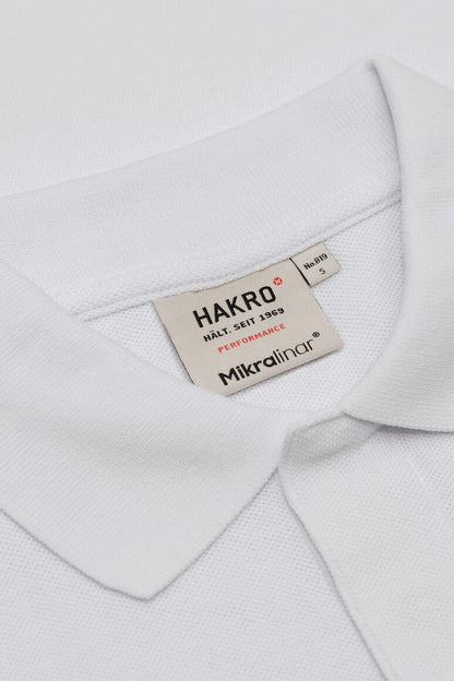 HAKRO Poloshirt MIKRALINAR® HACCP - Weiß - 5