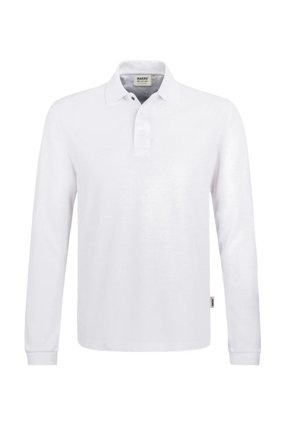 HAKRO Longsleeve-Poloshirt MIKRALINAR® HACCP - Weiß - 1