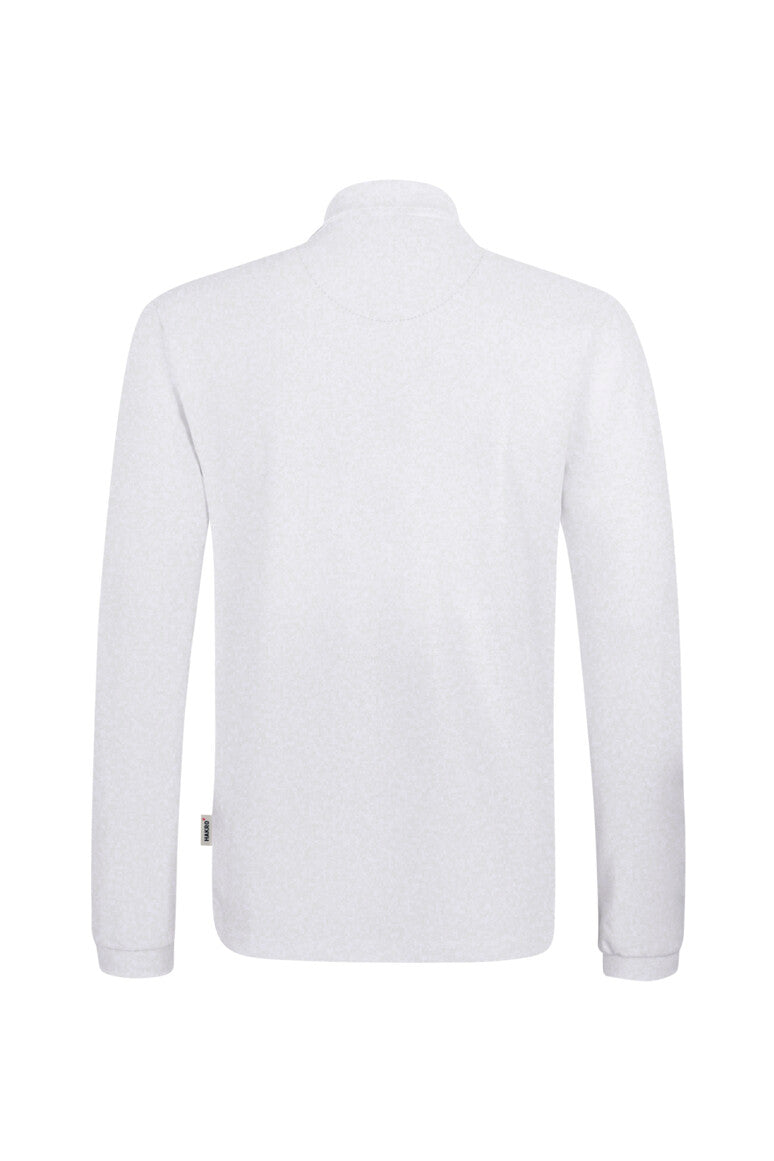 HAKRO Longsleeve-Poloshirt MIKRALINAR® HACCP - Weiß - 3