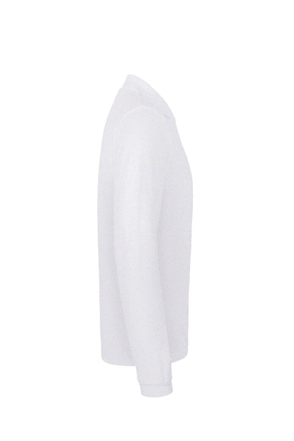 HAKRO Longsleeve-Poloshirt MIKRALINAR® HACCP - Weiß - 4