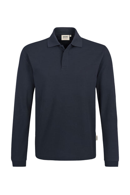 HAKRO Longsleeve-Poloshirt MIKRALINAR® HACCP - Tinte - 1