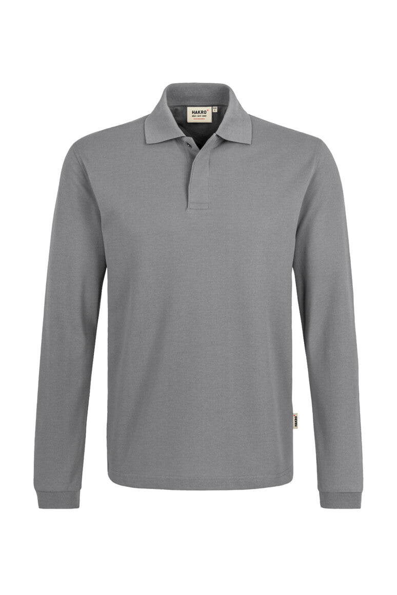 HAKRO Longsleeve-Poloshirt MIKRALINAR® HACCP - Titan - 1