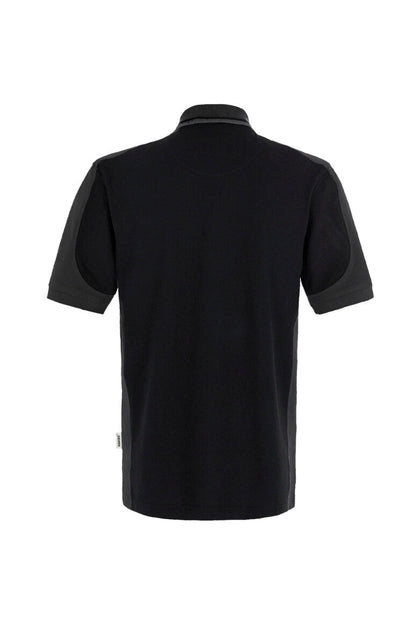 HAKRO Poloshirt Contrast MIKRALINAR® - Schwarz/anthrazit - 3