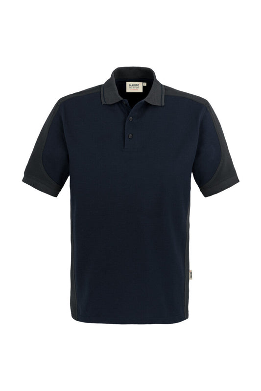 HAKRO Poloshirt Contrast MIKRALINAR® - Tinte/anthrazit - 1