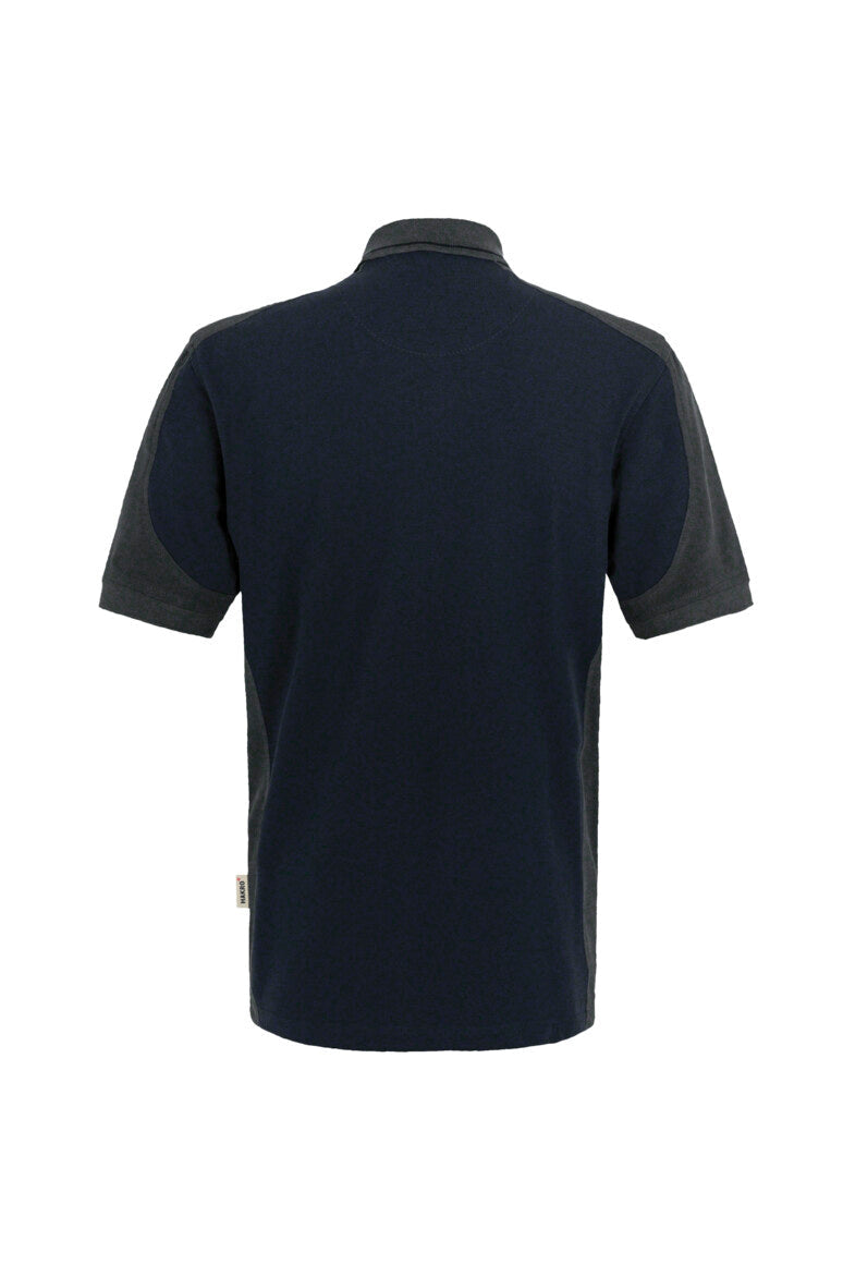 HAKRO Poloshirt Contrast MIKRALINAR® - Tinte/anthrazit - 3