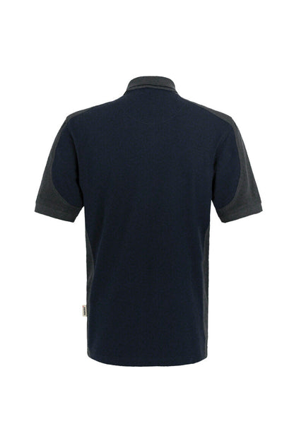 HAKRO Poloshirt Contrast MIKRALINAR® - Tinte/anthrazit - 3