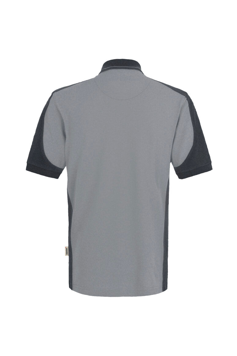 HAKRO Poloshirt Contrast MIKRALINAR® - Titan/anthrazit - 3