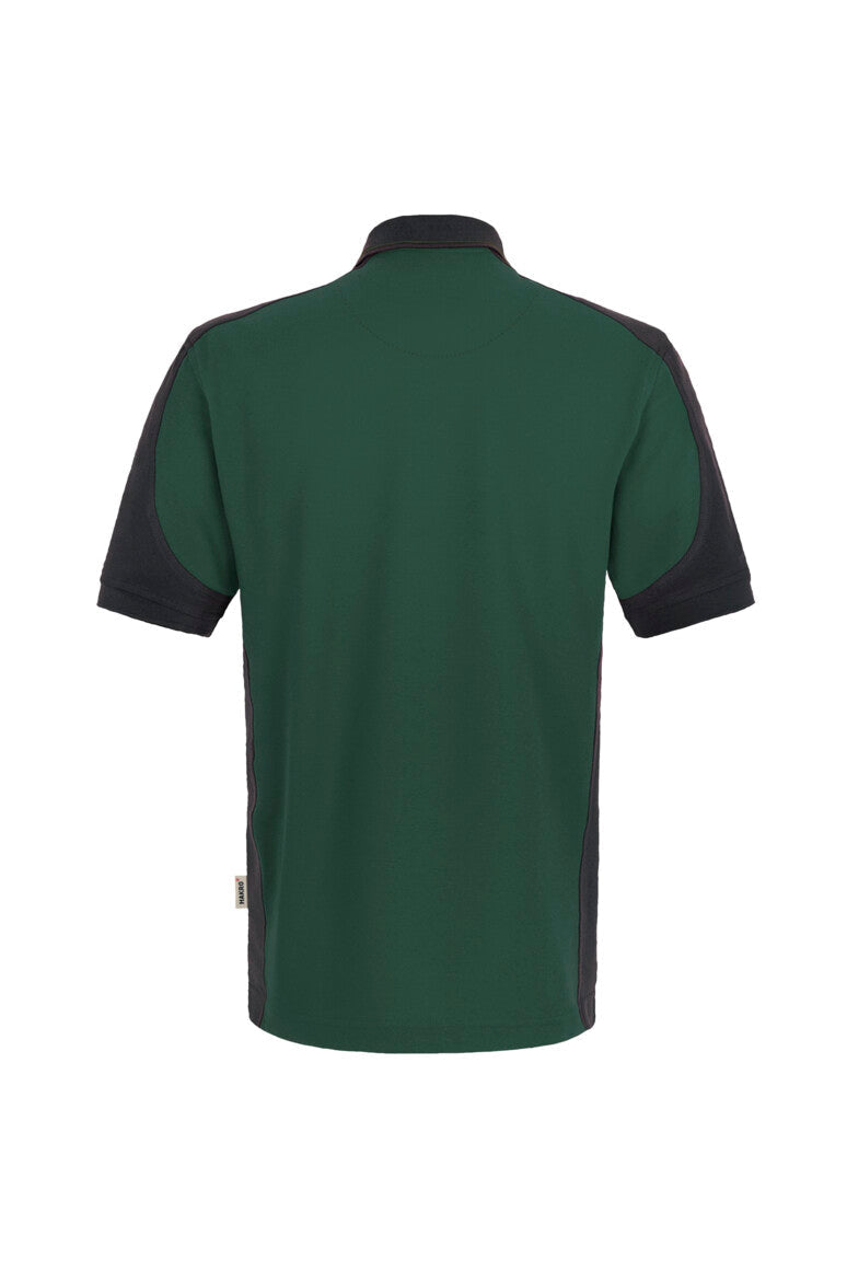 HAKRO Poloshirt Contrast MIKRALINAR® - Tanne/anthrazit - 3