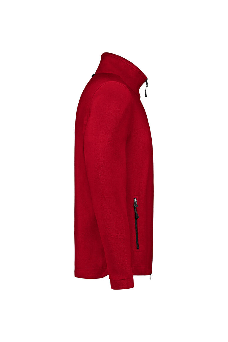 HAKRO Fleecejacke ECO - Rot - 4
