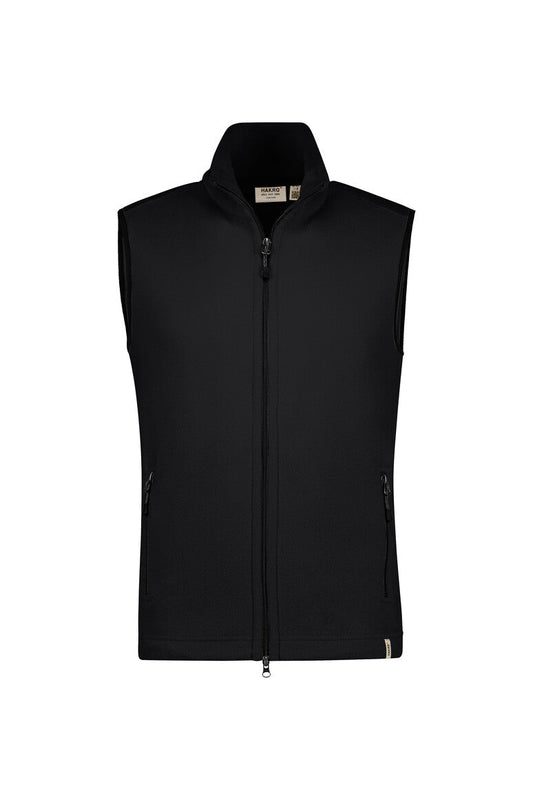 HAKRO Fleeceweste ECO - Schwarz - 1