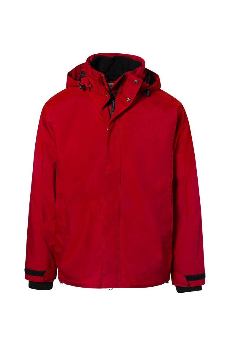 HAKRO 3-in-1 Activejacke - Rot - 1