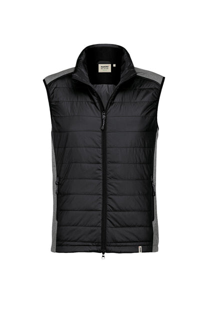 HAKRO Hybridweste Contrast - Schwarz - 1