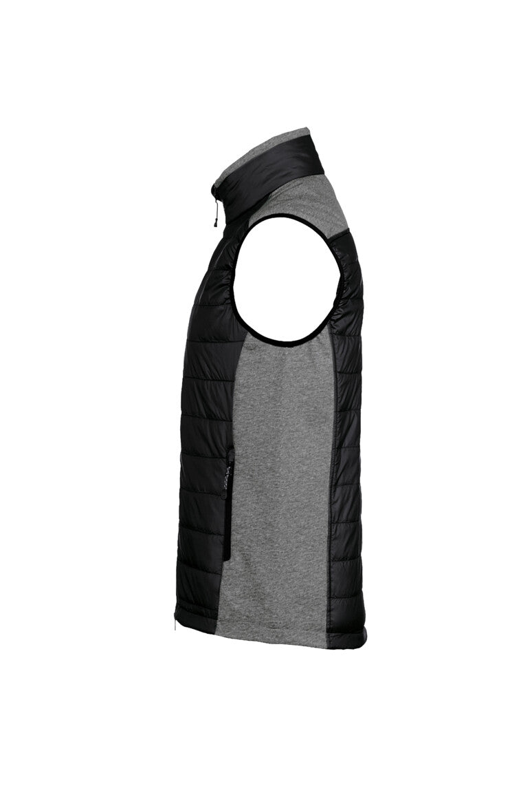 HAKRO Hybridweste Contrast - Schwarz - 2