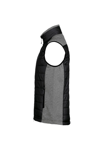 HAKRO Hybridweste Contrast - Schwarz - 2