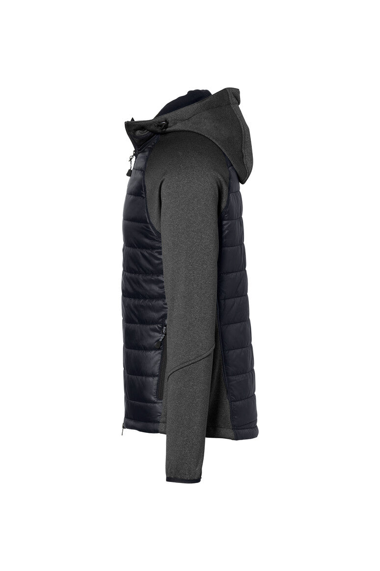 HAKRO Kapuzen-Hybridjacke Contrast - Tinte - 2