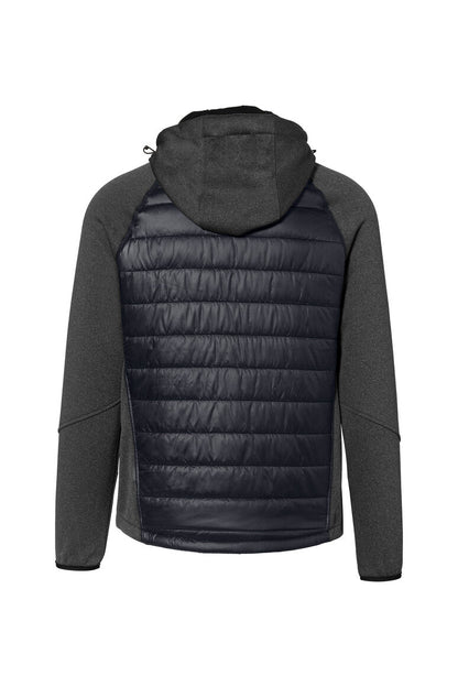 HAKRO Kapuzen-Hybridjacke Contrast - Tinte - 3
