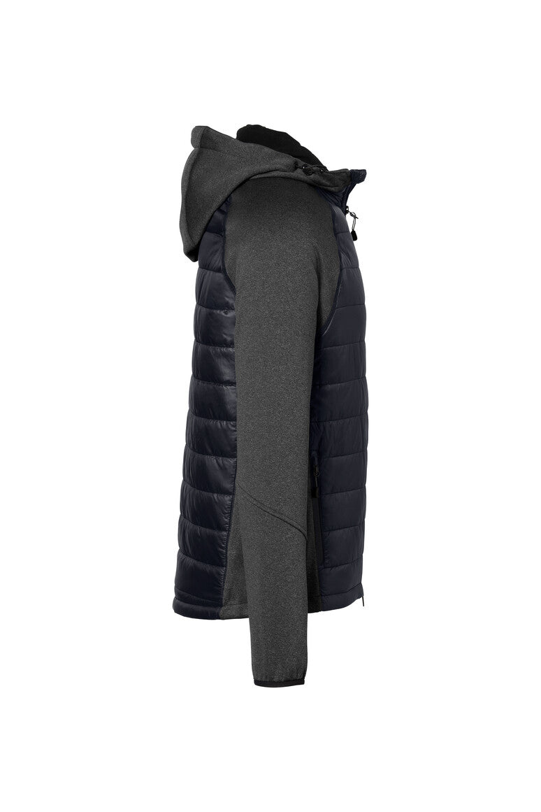 HAKRO Kapuzen-Hybridjacke Contrast - Tinte - 4