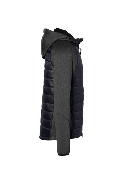 HAKRO Kapuzen-Hybridjacke Contrast - Tinte - 4