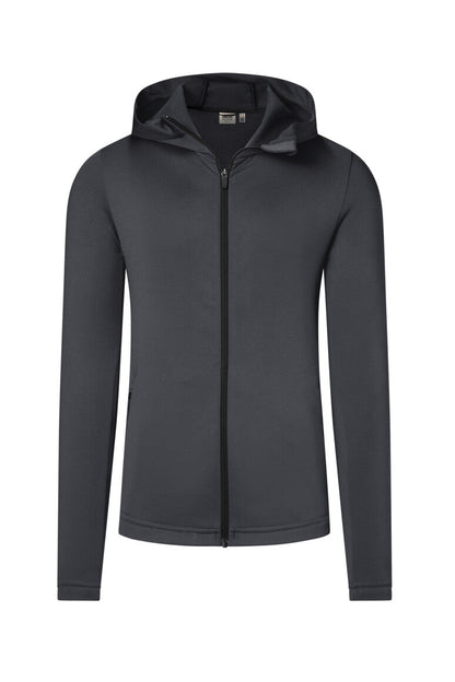 HAKRO Kapuzen-Tecjacke ECO - Karbongrau - 1