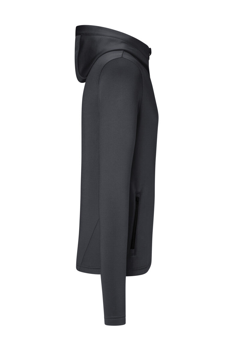 HAKRO Kapuzen-Tecjacke ECO - Karbongrau - 2