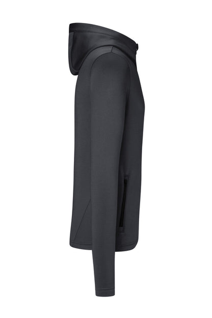 HAKRO Kapuzen-Tecjacke ECO - Karbongrau - 2