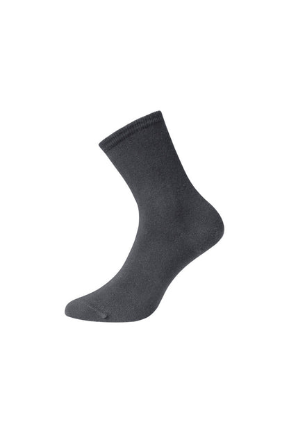 HAKRO Socken Essentials - Karbongrau - 2