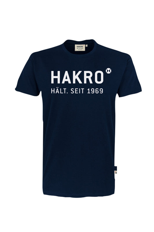 HAKRO T-Shirt Logo - Tinte - 1