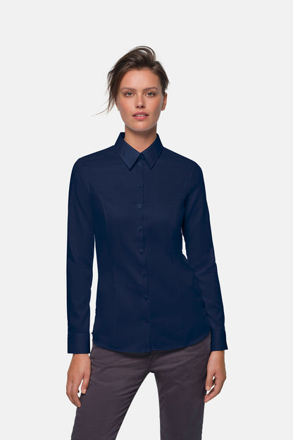 HAKRO Bluse Business - Marine - 5