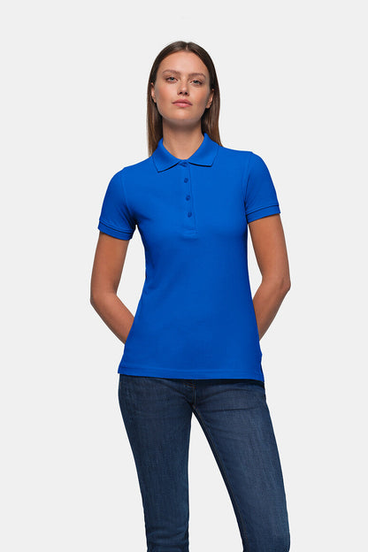 HAKRO Damen Poloshirt Classic - Royalblau - 5