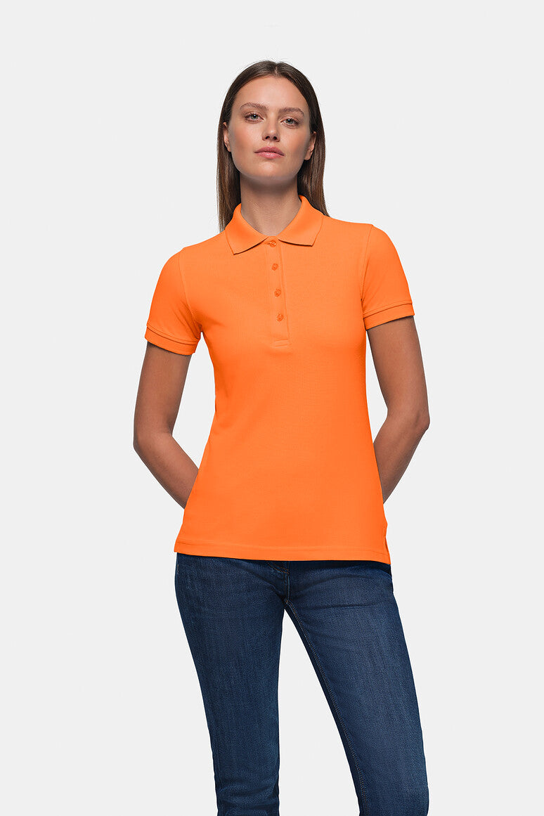 HAKRO Damen Poloshirt Classic - Orange - 5