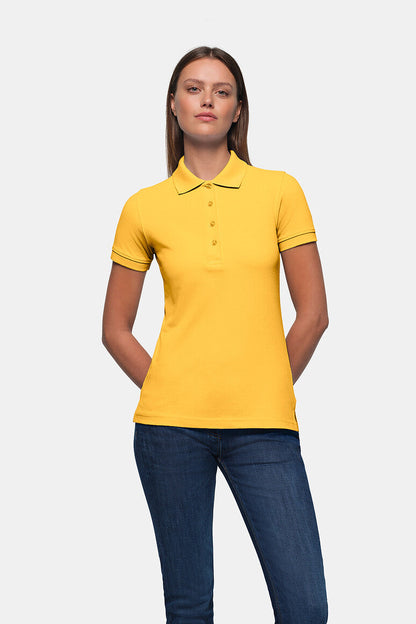 HAKRO Damen Poloshirt Classic - Sonne - 5