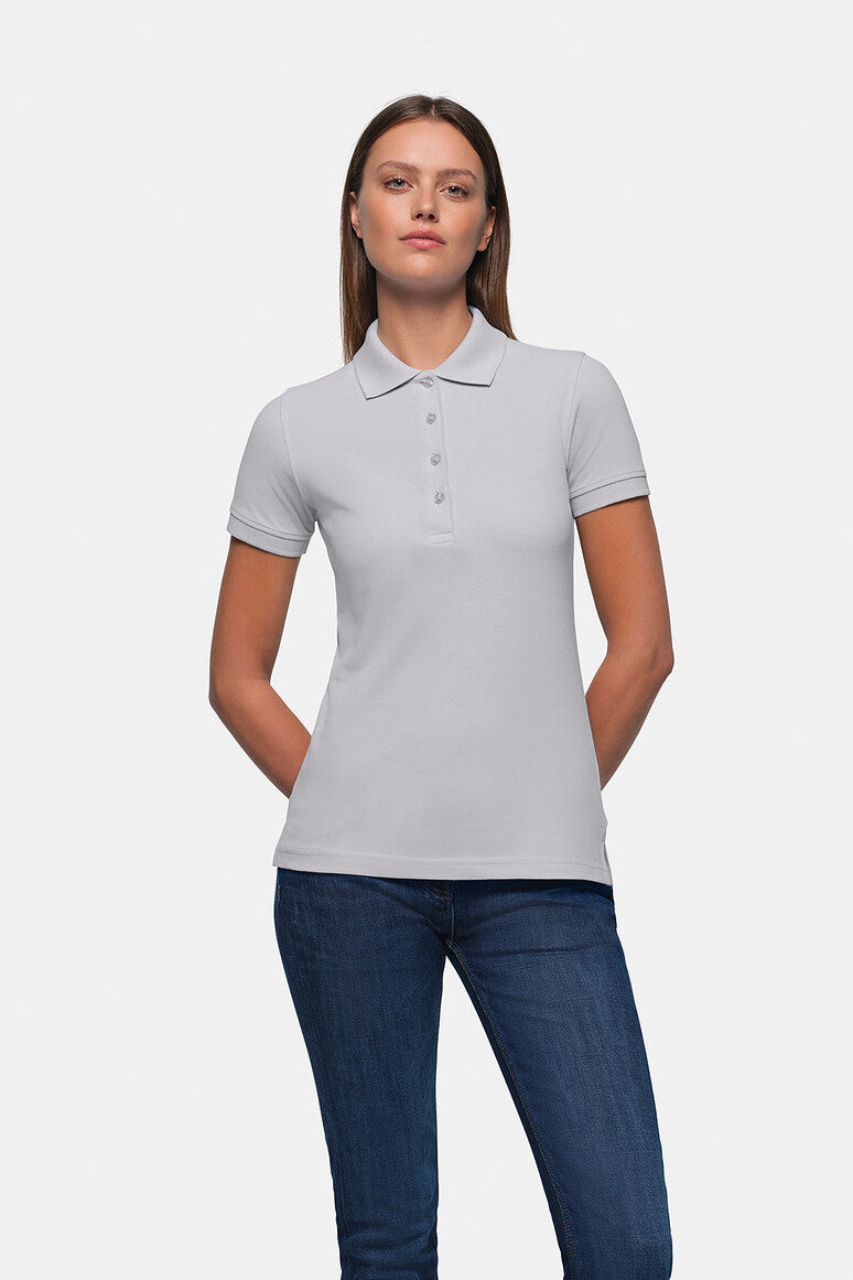 HAKRO Damen Poloshirt Classic - Titan - 5