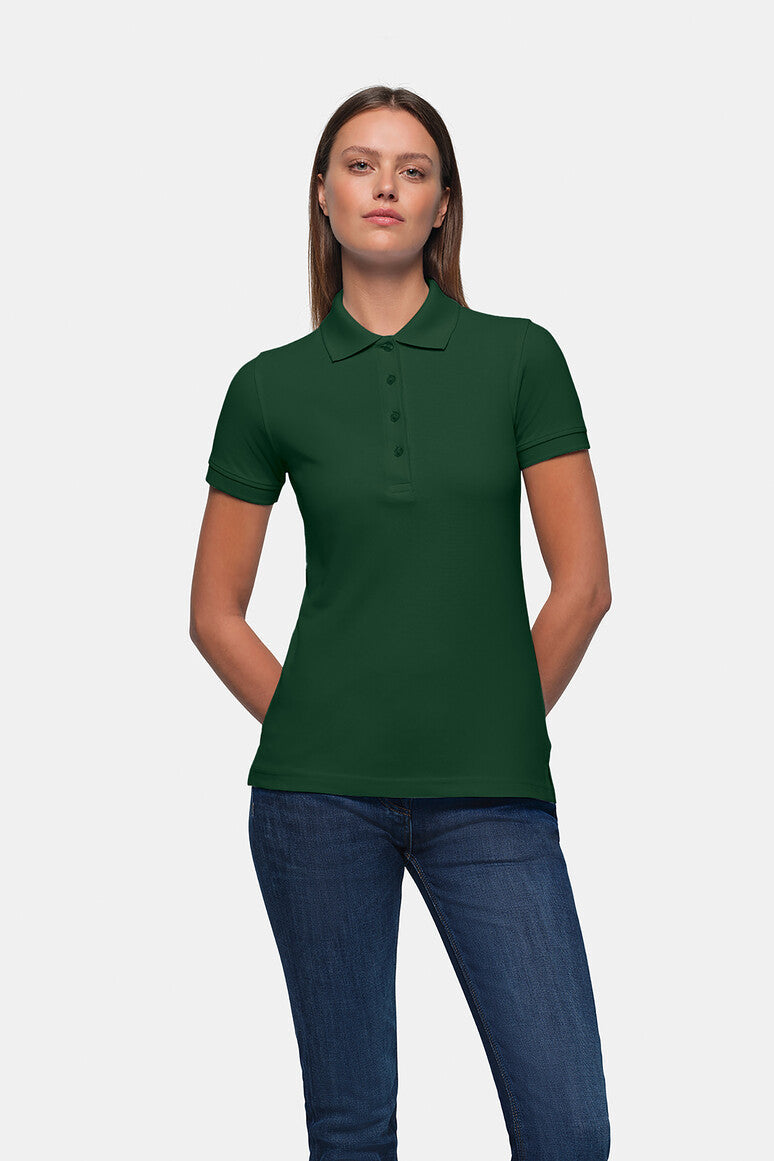 HAKRO Damen Poloshirt Classic - Tanne - 5
