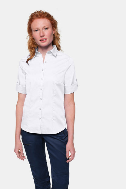 HAKRO 3/4-Arm-Vario Bluse MIKRALINAR® - Weiß - 5