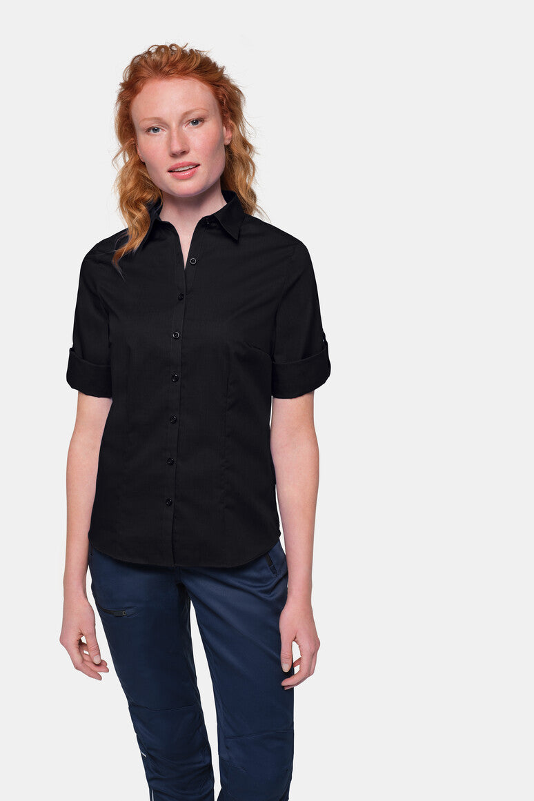 HAKRO 3/4-Arm-Vario Bluse MIKRALINAR® - Schwarz - 5