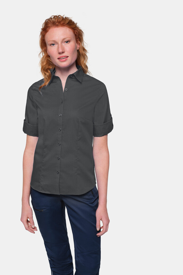 HAKRO 3/4-Arm-Vario Bluse MIKRALINAR® - Anthrazit - 5