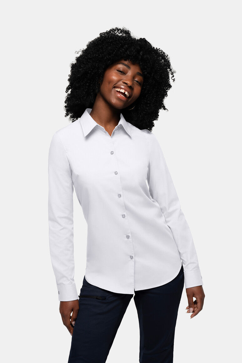 HAKRO Bluse MIKRALINAR® - Weiß - 5