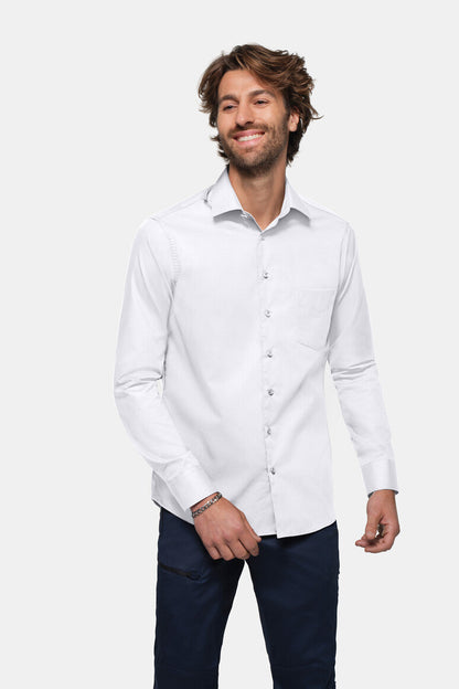 HAKRO Hemd MIKRALINAR® Comfort - Weiß - 5