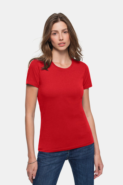 HAKRO Damen T-Shirt Classic - Rot - 5