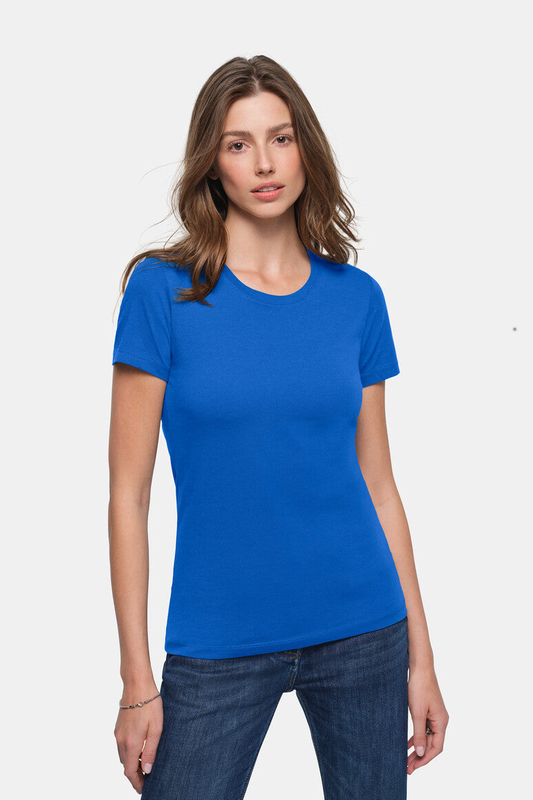 HAKRO Damen T-Shirt Classic - Royalblau - 5