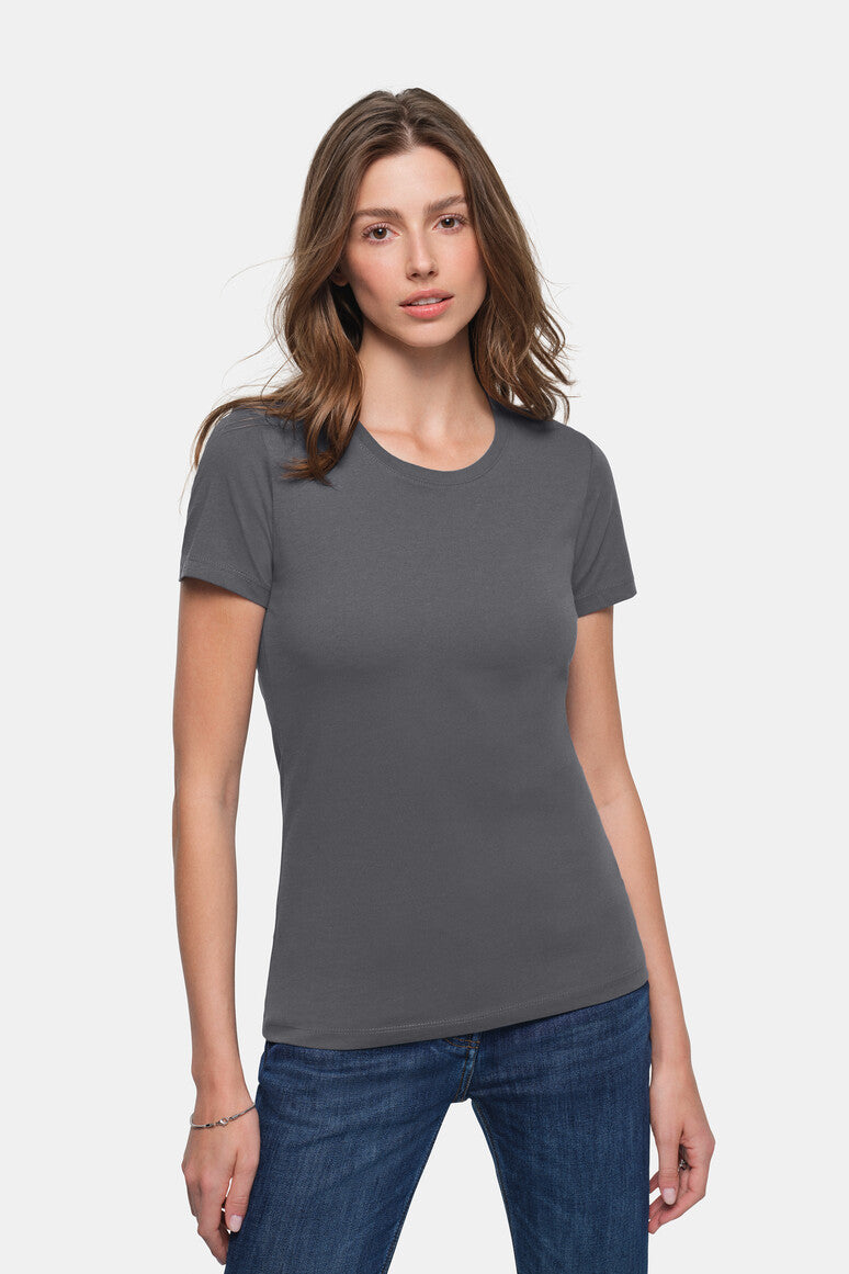 HAKRO Damen T-Shirt Classic - Graphit - 5