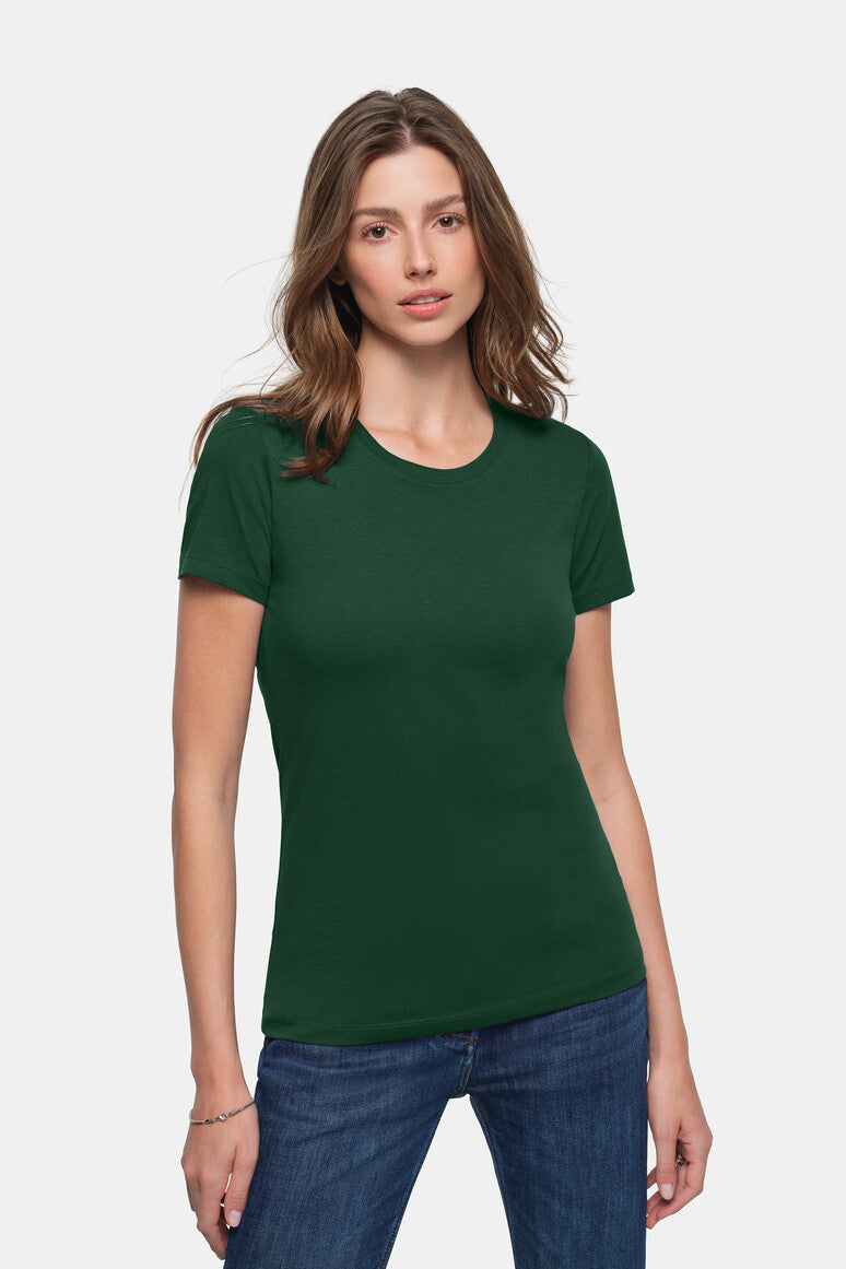 HAKRO Damen T-Shirt Classic - Tanne - 5