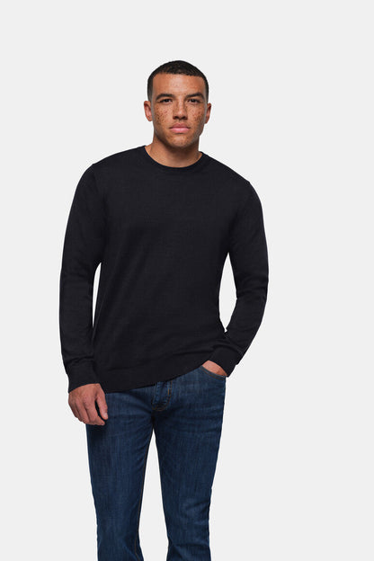 HAKRO Pullover Premium-Baumwolle - Schwarz - 5