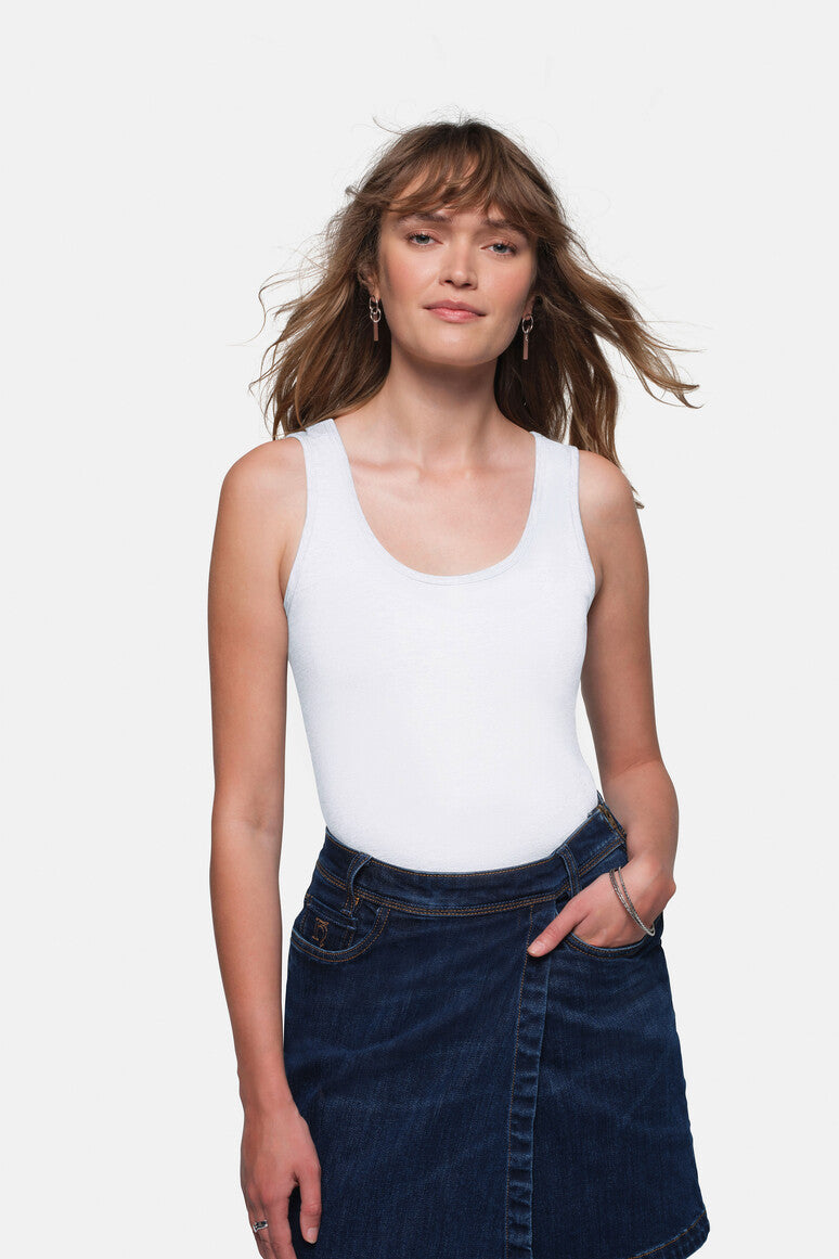 HAKRO Damen Tank-Top Classic - Weiß - 5