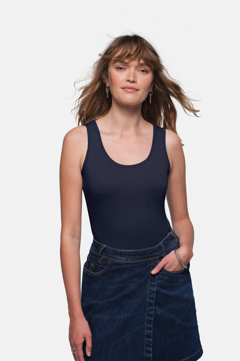 HAKRO Damen Tank-Top Classic - Tinte - 5