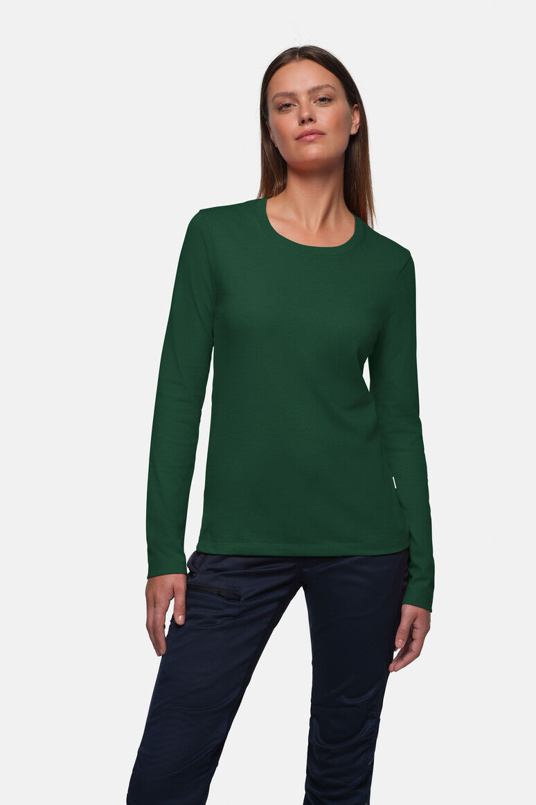 HAKRO Damen Longsleeve MIKRALINAR® - Tanne - 5