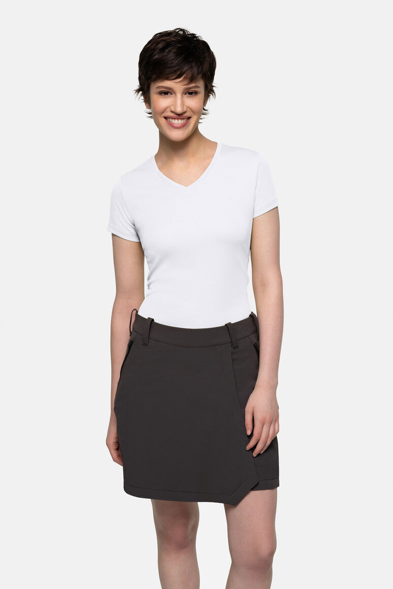 HAKRO Damen V-Shirt COOLMAX® - Weiß - 5