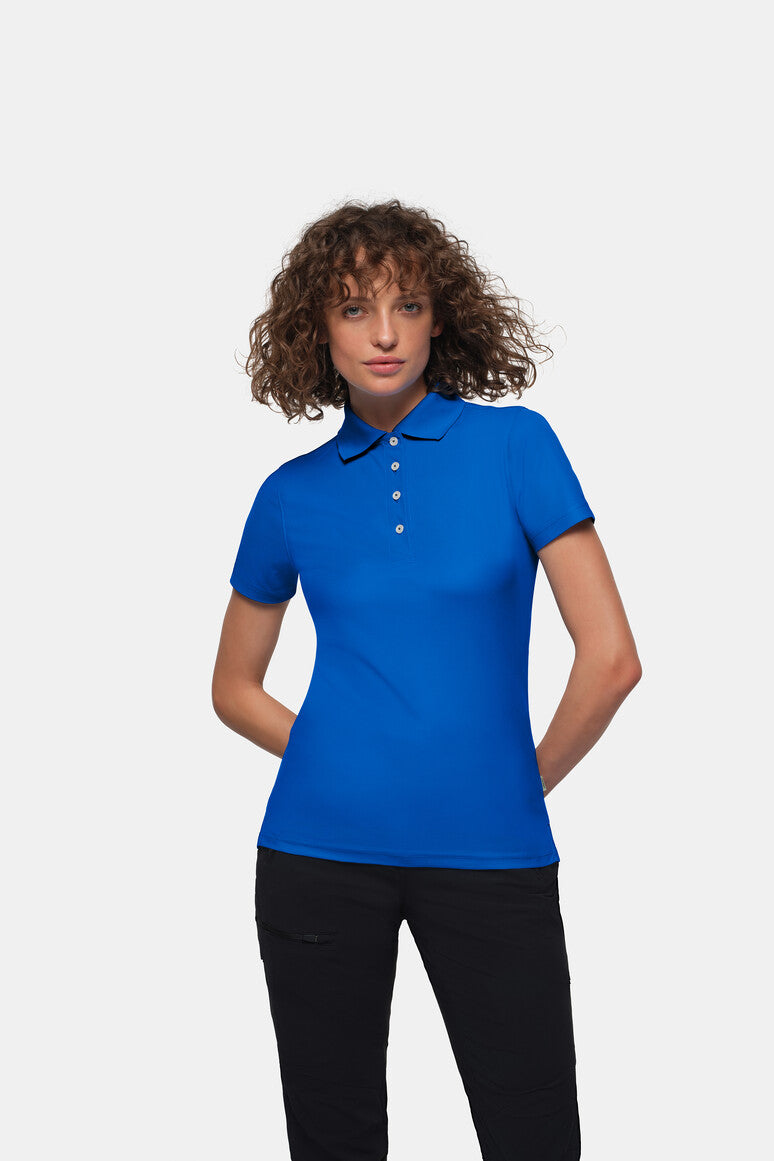 HAKRO Damen Poloshirt COOLMAX® - Royalblau - 5