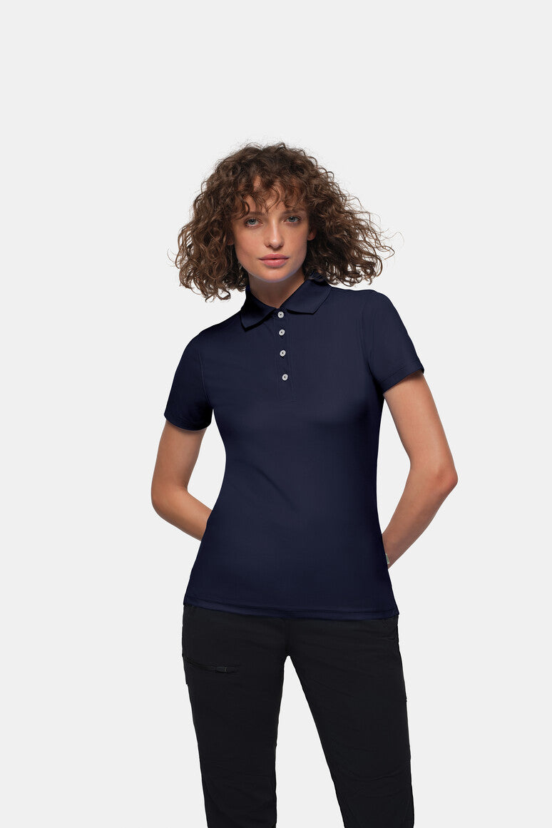 HAKRO Damen Poloshirt COOLMAX® - Tinte - 5