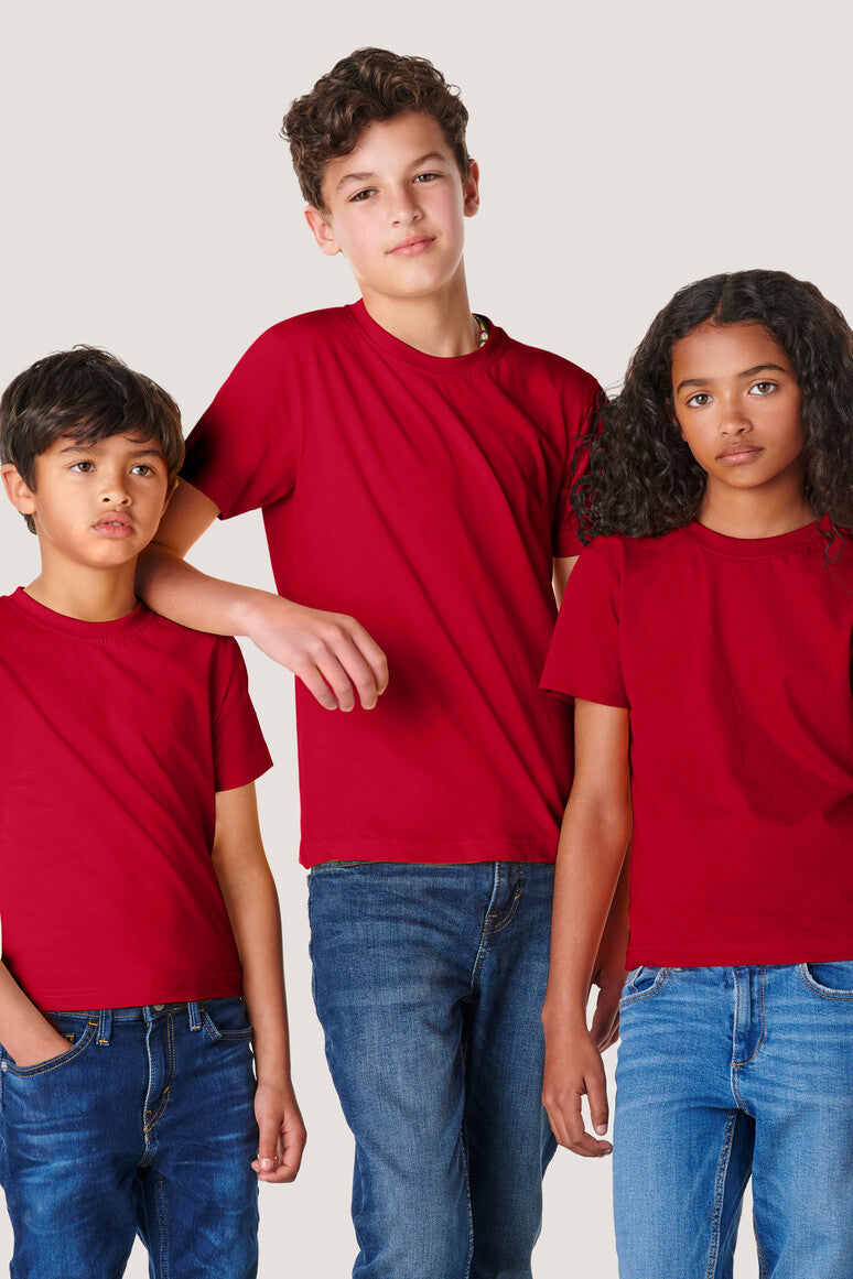 HAKRO Kinder T-Shirt Classic - Rot - 5